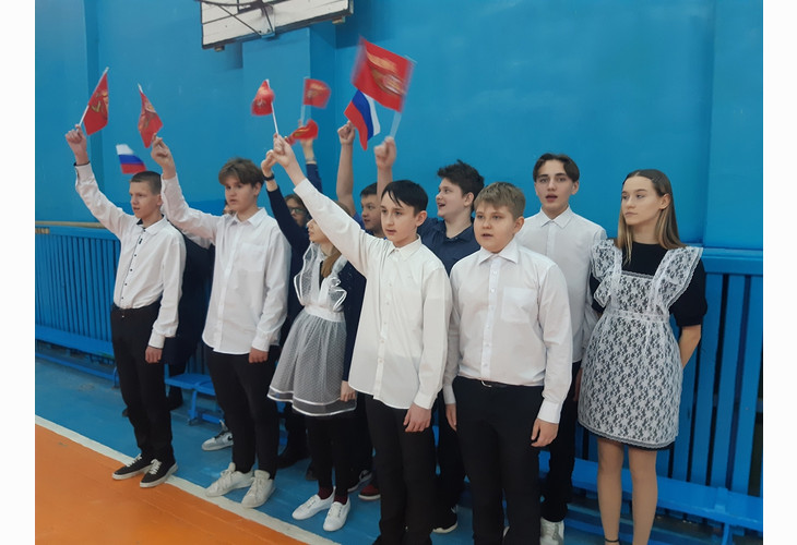 Патриотическая акция «Москва, твоя оборона идет через наши сердца» состоялась в Губкине