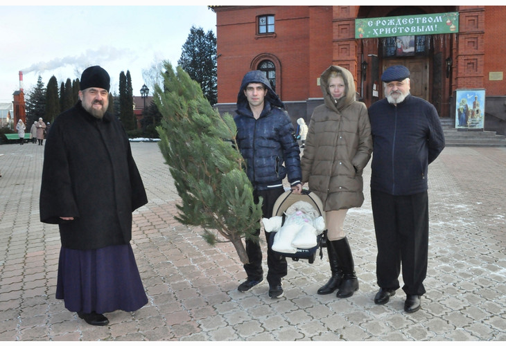 Около 400 ёлок в Губкине передадут многодетным и малообеспеченным семьям