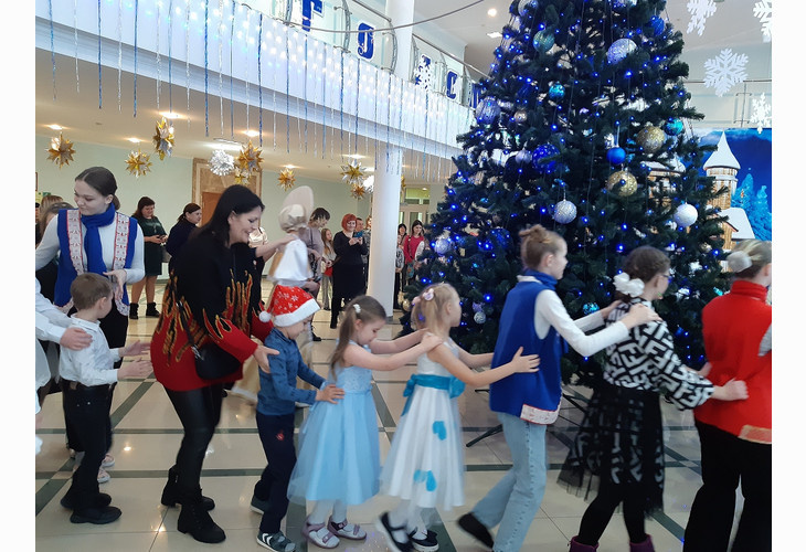 В Губкине прошёл новогодний праздник для детей с ОВЗ