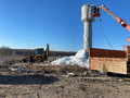 В селе Губкинского горокруга замёрзла водозаборная башня