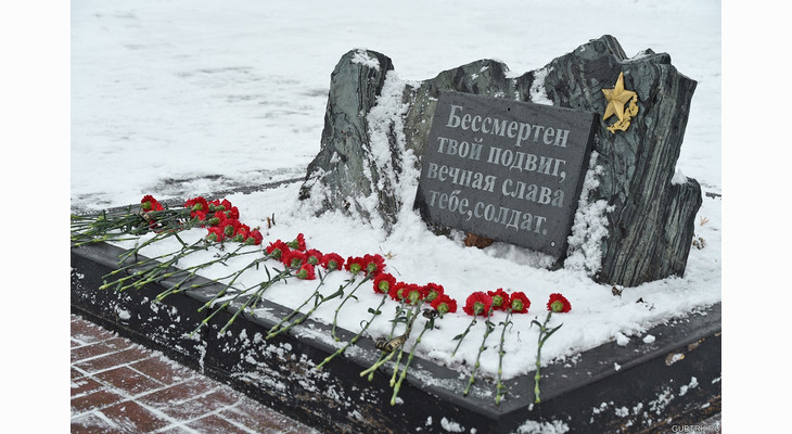 Жители Бобровых Дворов Губкинской территории отметили 80-ю годовщину освобождения села