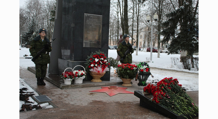 Памятный митинг, посвящённый освобождению района, прошёл в Губкине