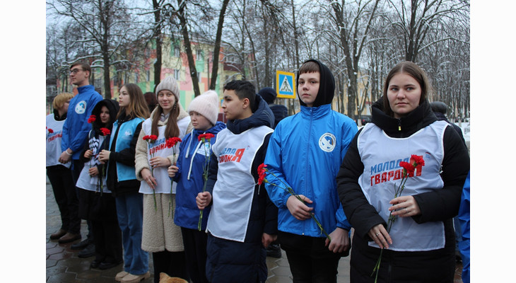 Памятный митинг, посвящённый освобождению района, прошёл в Губкине