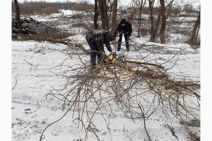 В Губкине продолжается реализация программы по очистке водоёмов
