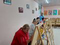 Губкинские бабушки и дедушки приняли участие в творческом мастер-классе