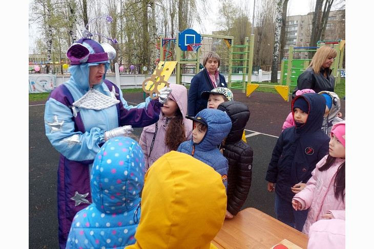 В детском саду Губкина прошла квест-игра на тему здоровья