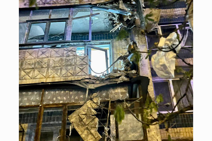 В Белгороде на перекрёстке улиц Ватутина и Губкина произошёл взрыв