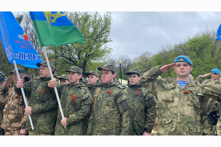 В Губкине прошли ежегодные соревнования курсантов ВПК «Марш-бросок в бессмертие»