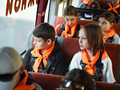 В Губкин приехал автобус-тренажёр «Школа дорожной безопасности»