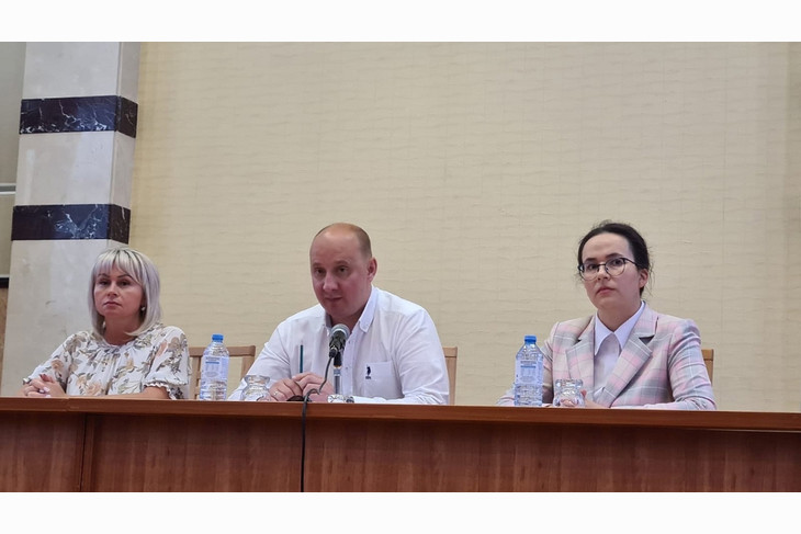 Константин Курганский посетил Губкин с рабочим визитом