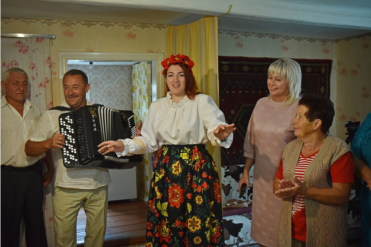 В губкинском селе Осколец отметили 100-летний юбилей Долгих Ольги Антоновны