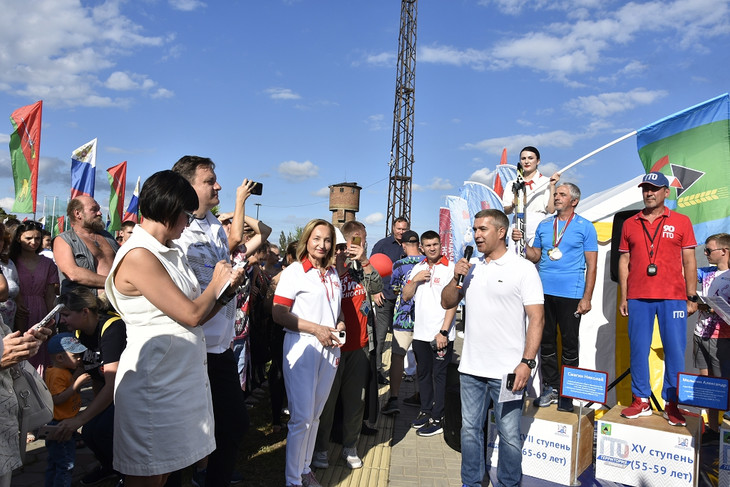 Губкинцы во второй раз стали победителями областного летнего парада физкультурников