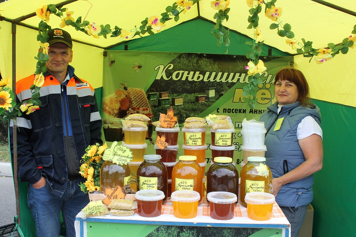 В Губкине прошла юбилейная ярмарка «Золотая осень»