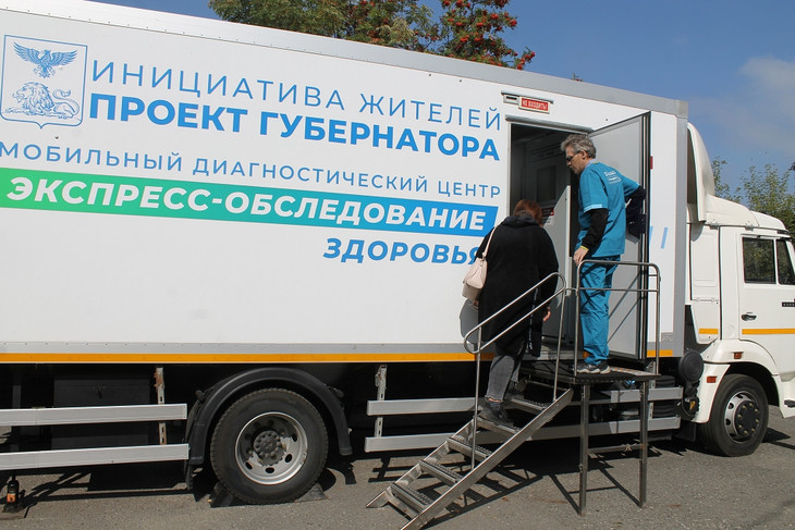 «Поезд здоровья» прибыл в губкинское село Сергиевка