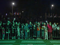 В Губкине на День города выступили «Летающие люди»