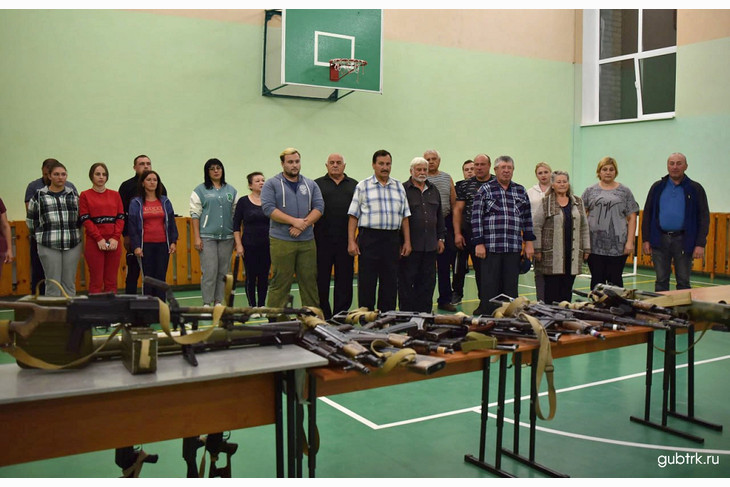 В Истобном прошла первая встреча местных жителей с представителями самообороны из Губкина