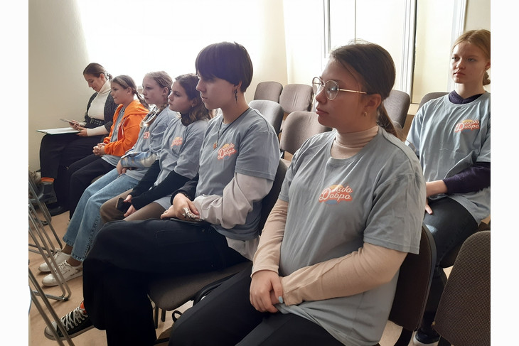 В Губкине состоялась встреча волонтёров разных поколений