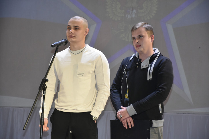 В Губкине торжественно проводили призывников на военную службу