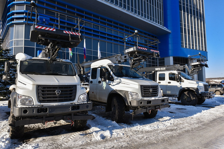 Автопарк Белгородэнерго пополнился автотранспортом повышенной проходимости