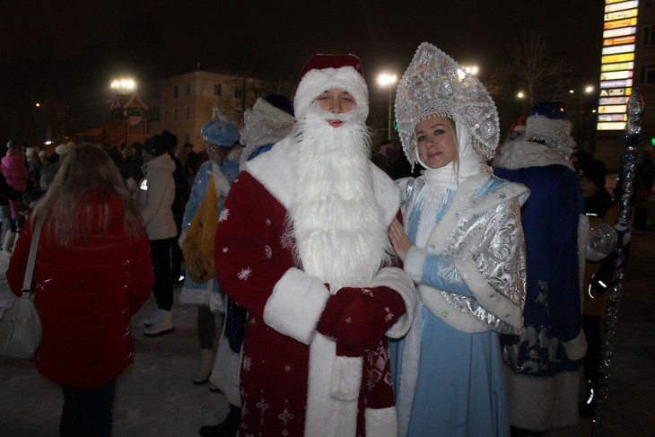 «Ёлочка, гори!»: в Губкине дан старт новогодним праздникам