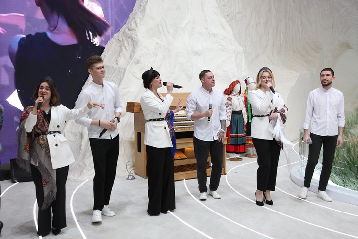 Артисты из Губкина представили регион на Международной выставке-форуме «Россия» на ВДНХ