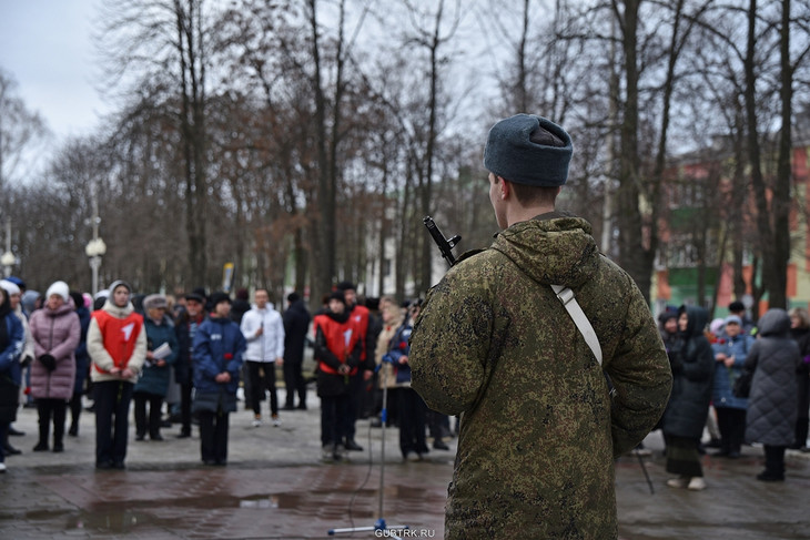 В Губкине возложили цветы к мемориалам в честь 81-й годовщины освобождения Губкинского района