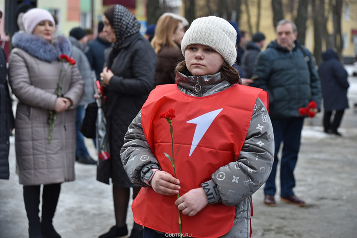 В Губкине возложили цветы к мемориалам в честь 81-й годовщины освобождения Губкинского района