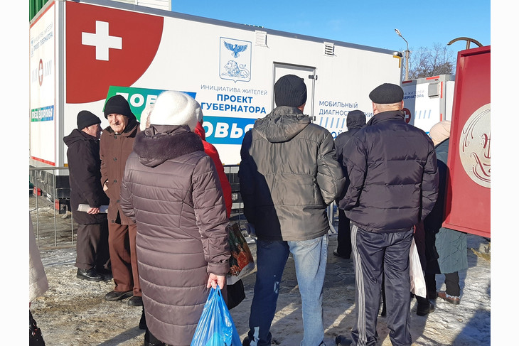 «Поезд здоровья» прибыл в посёлок Троицкий Губкинского горокурга