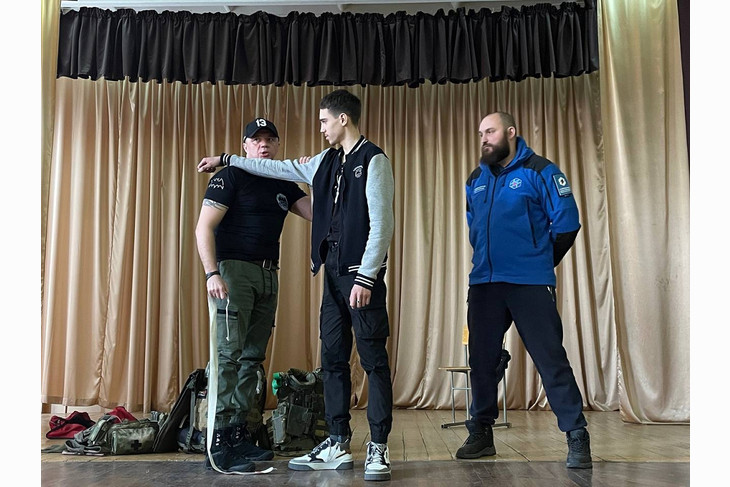 В Губкине прошёл патриотический урок для студентов горно-политехнического колледжа