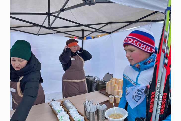 В Губкине состоялась XLII открытая Всероссийская массовая лыжная гонка «Лыжня России 2024»