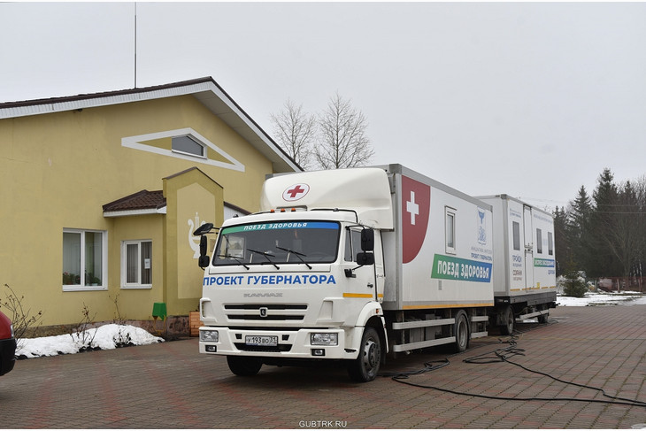 В губкинском селе Аверино работает «Поезд здоровья»