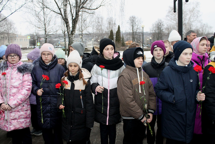 В Губкине почтили память воинов, погибших в Афганистане