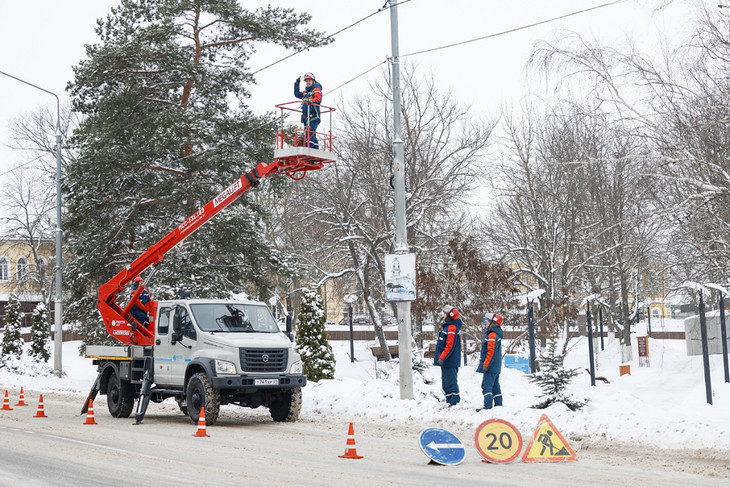«Белгородэнерго» установил в регионе 7 тысяч светильников в 2023 году