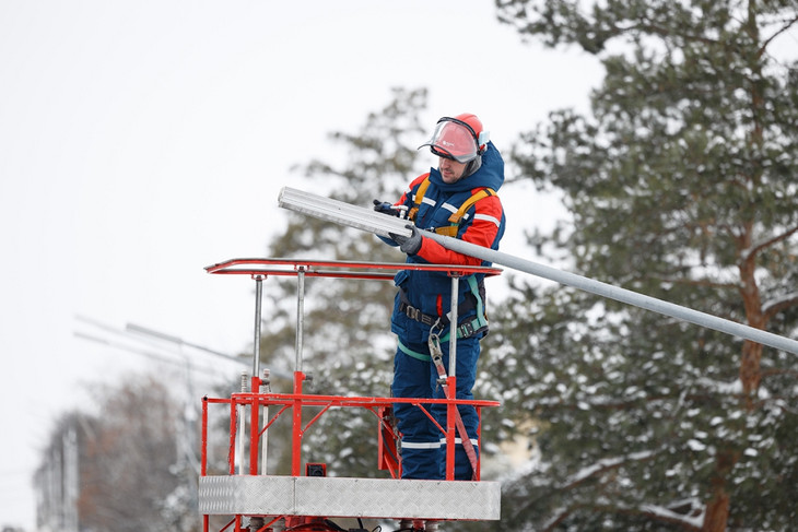 «Белгородэнерго» установил в регионе 7 тысяч светильников в 2023 году