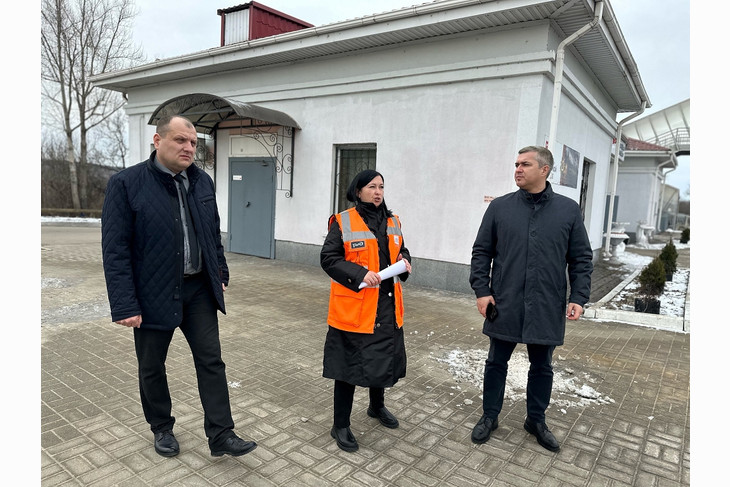 Михаил Лобазнов оценил антитеррористическую защищенность ж/д станции «Губкин»