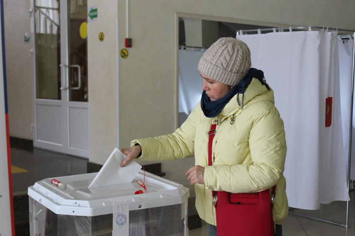 В Губкине продолжается голосование