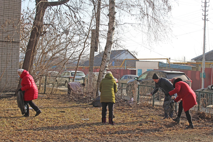 В Губкине прошёл общегородской субботник
