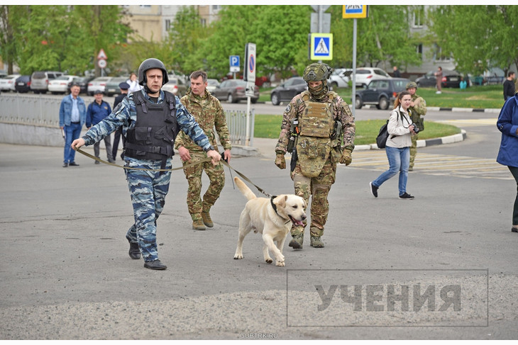 «Быть готовыми». В Губкине вновь прошли учения по ГО и ЧС