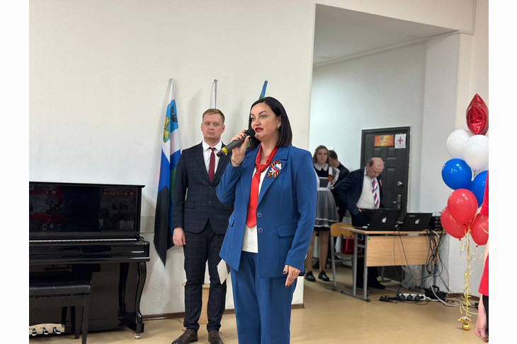 В Губкине открыли парту Героя погибшему участнику спецоперации Икболжону Алихужаеву