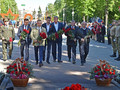 В Губкине в День Победы возложили цветы к мемориалу у Вечного огня