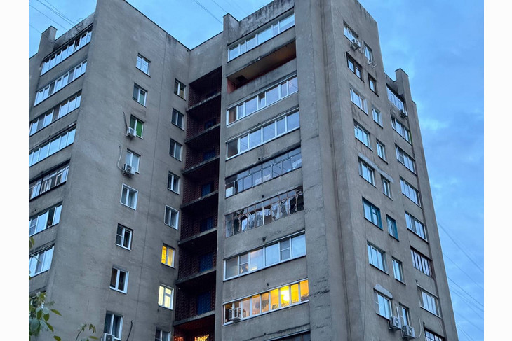В Белгороде в результате обстрелов со стороны ВСУ обрушился подъезд многоквартирного дома