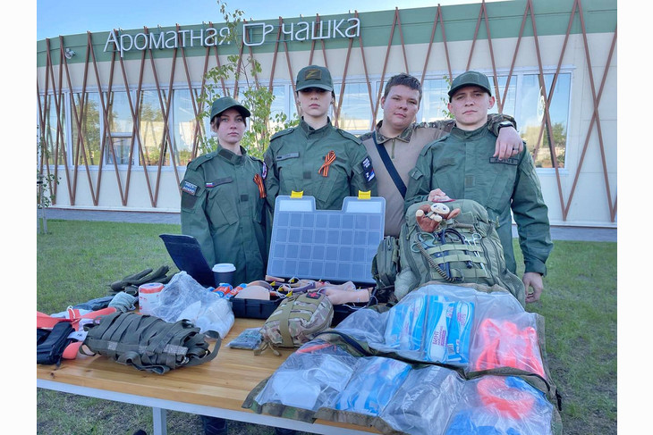 В Губкине в День Победы в долине ручья Тёплый Колодезь были организованы интерактивные площадки