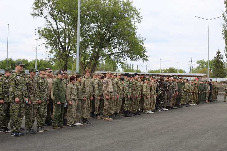 В Губкине продолжается региональный этап Всероссийской военно-спортивной игры «Зарница 2.0»