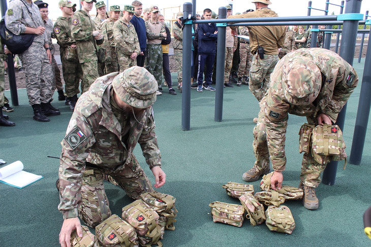 В Губкине продолжается региональный этап Всероссийской военно-спортивной игры «Зарница 2.0»