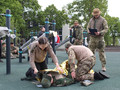 В Губкине продолжается региональный этап Всероссийской военно-спортивной игры «Зарница 2.0»