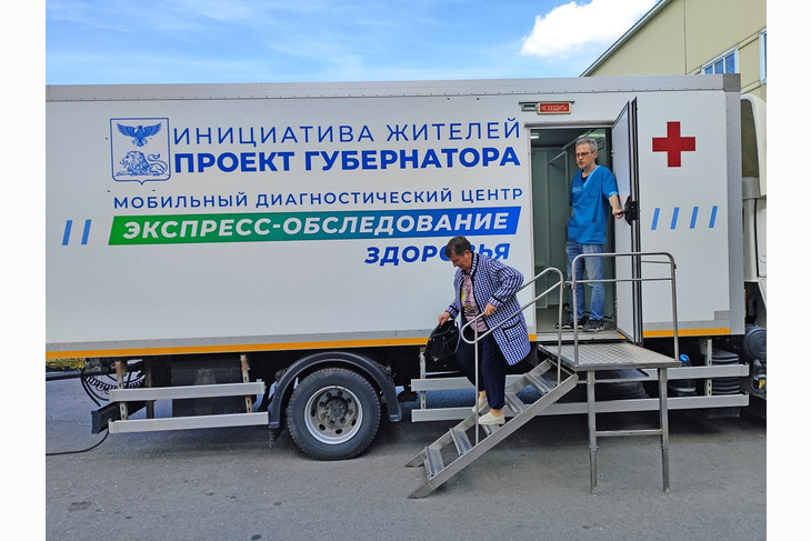 «Поезд здоровья» прибыл в село Никаноровку Губкинского горокруга