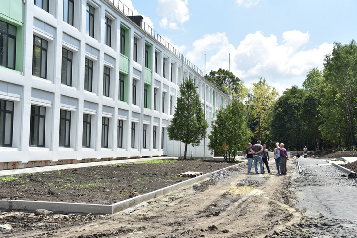 Губкинский городской округ посетила министр строительства Белгородской области Оксана Козлитина