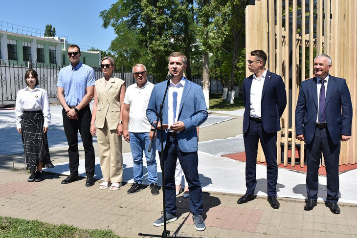 В День молодёжи в Губкине открыли новый памп-трек