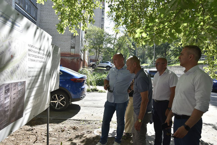 Губкин с рабочим визитом посетил заместитель губернатора Сергей Довгалюк