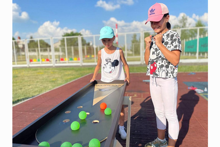 В Губкине состоялись спортивные семейные эстафеты